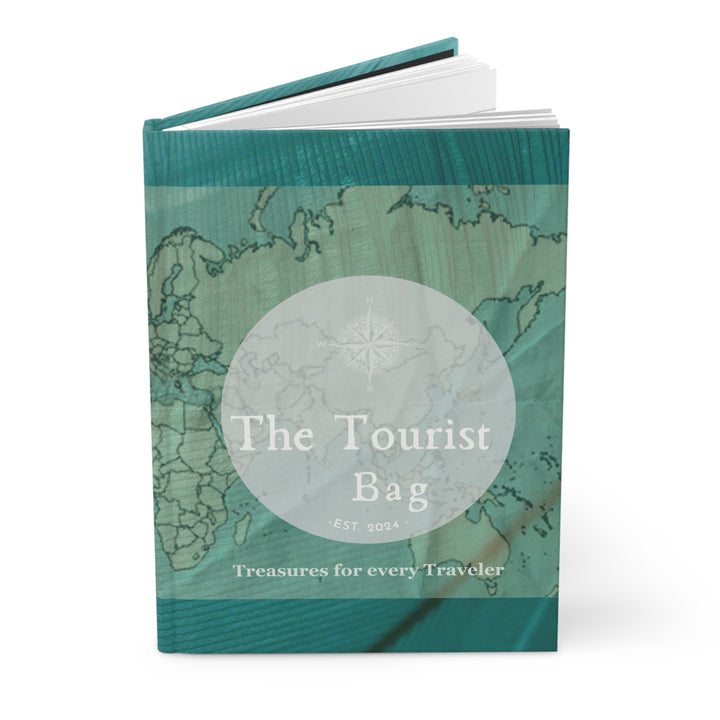Seafoam Compass – Hardcover Journal Matte