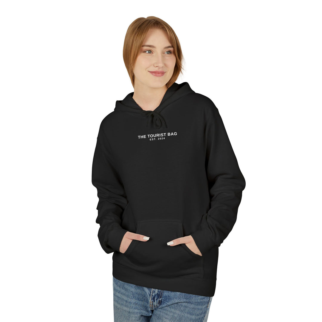 Mapped WanderWings Unisex Midweight Fleece Hoodie — City Adventures Edition