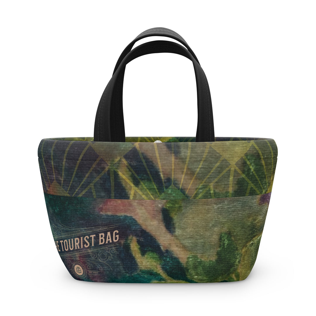 Verdant Harvest Lunch Bag | Vineyard-Inspired Carry Bag