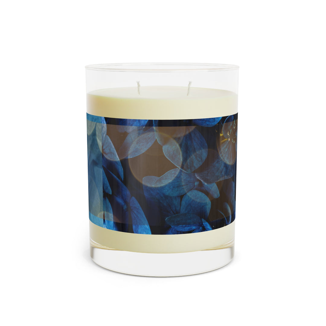 Sapphire Vows, Ocean Mist and Moss Scented Candle (Full Glass, 11oz)