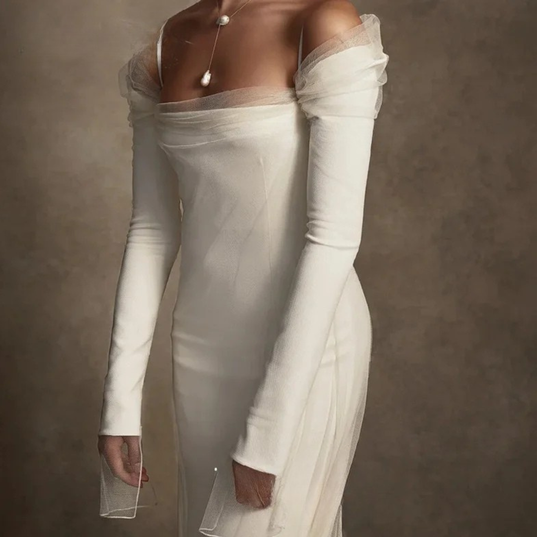 Pearl Union Moonlit Mountain Luxe Destination Bridal Gown