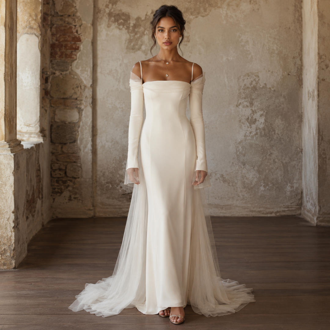 Moonlit Mountain Luxe Destination Bridal Gown
