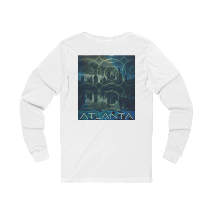 Atlanta Series, City Currents  -  Jersey Long Sleeve Tee (100% Cotton)