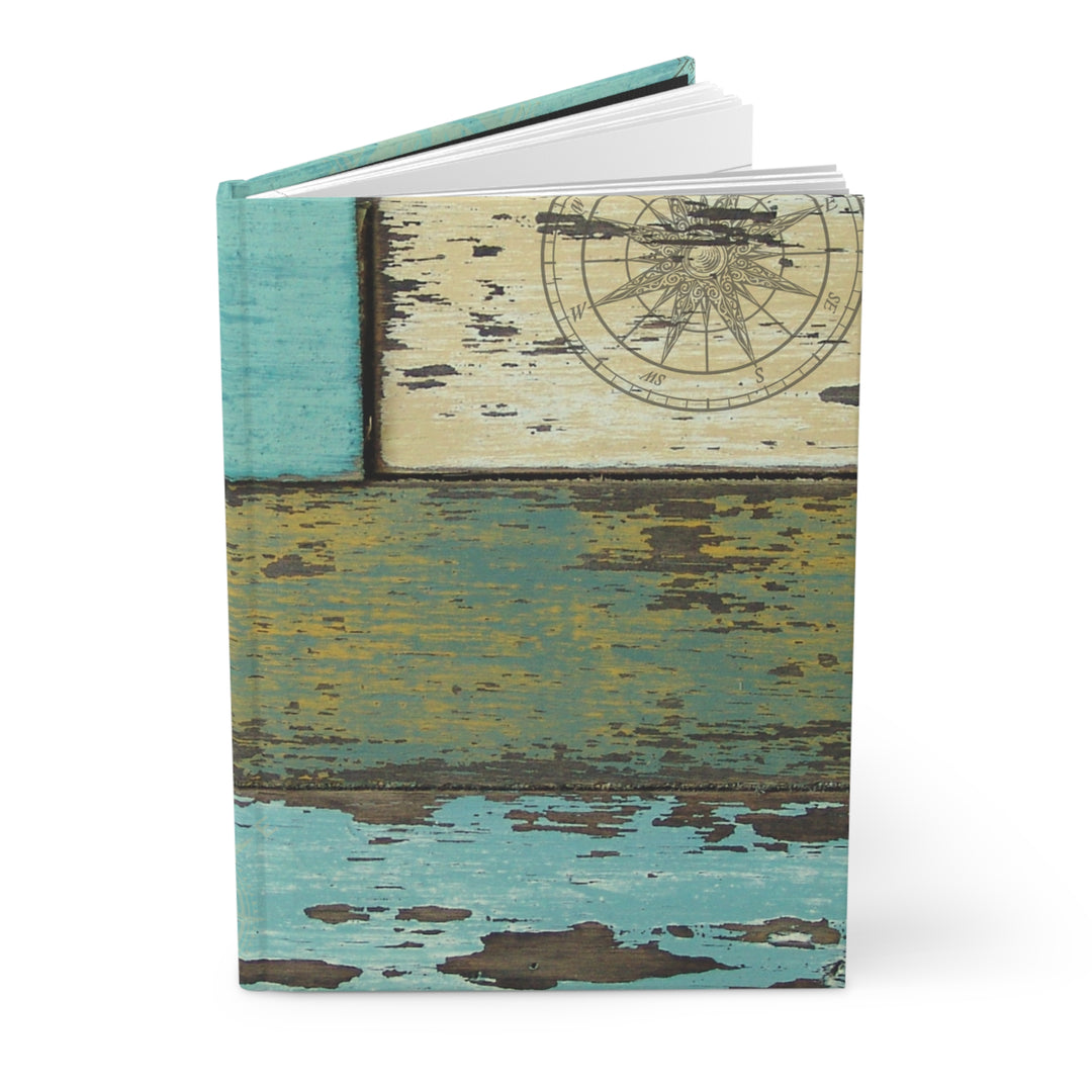 Driftwood Aqua – Hardcover Journal Matte