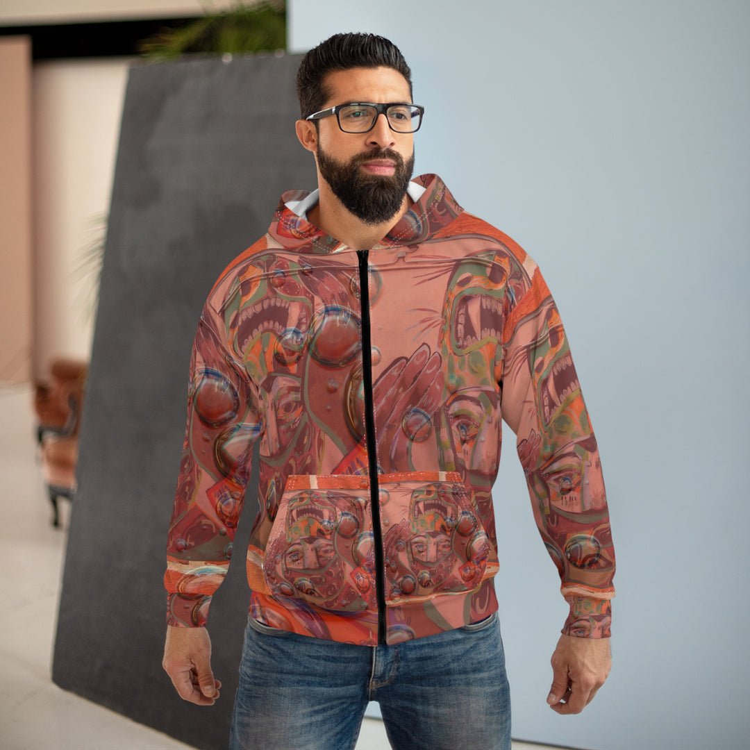 Red District Layers Hoodie product image from The Tourist Bag