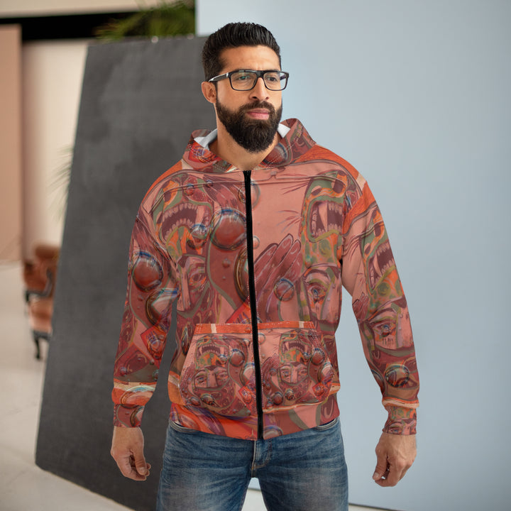 Red District Layers Hoodie product image from The Tourist Bag