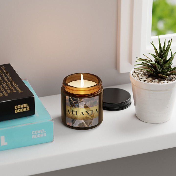 Urban Gold – Atlanta, Amber Jar Soy Candle (9 oz)