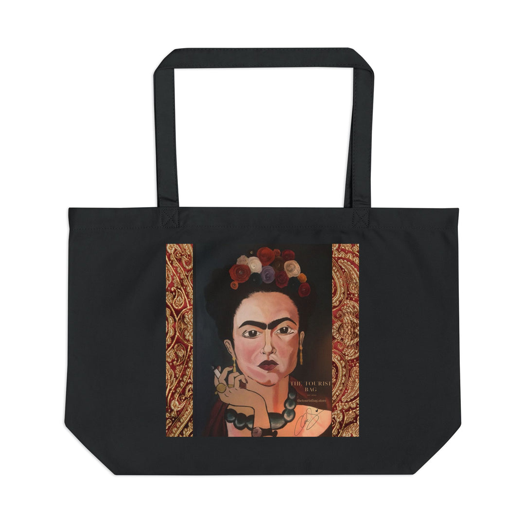 Frida by Aura – Gilded Muse  Large Eco Tote product image from The Tourist Bag
