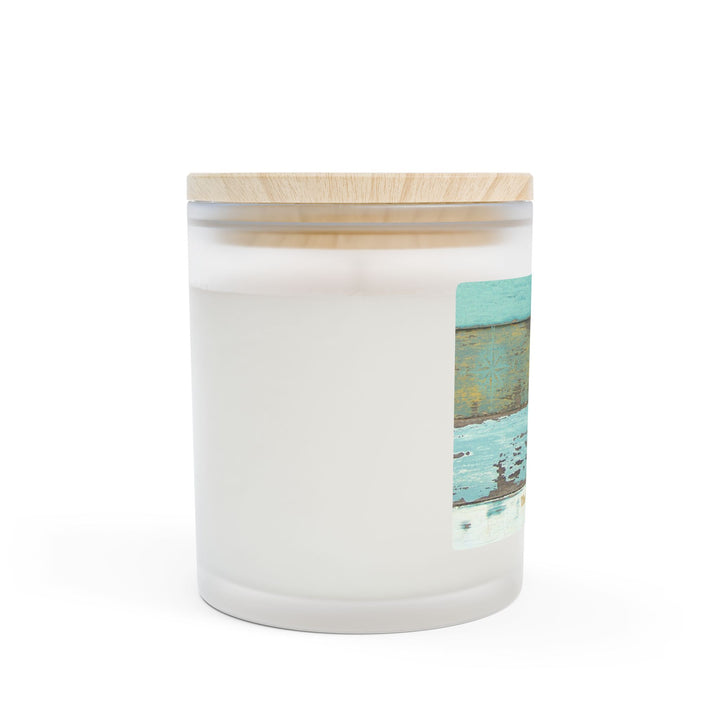 Driftwood Aqua – Frosted Glass Candle 11oz