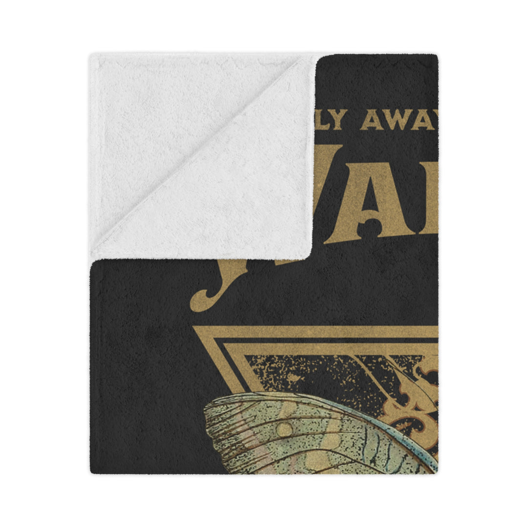 Wander & Roam – Golden Wing Edition, Minky Blanket (50 x 60)