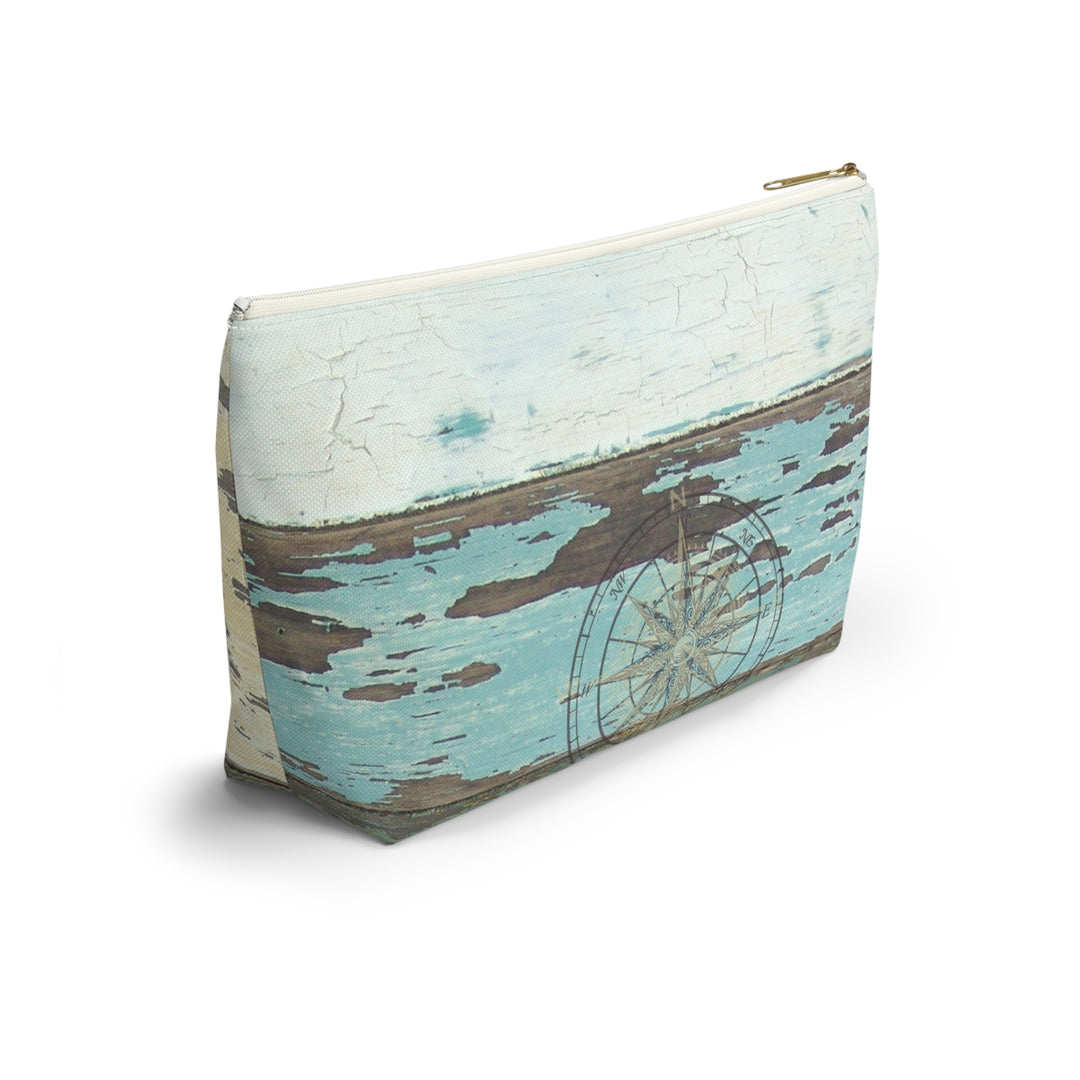 Driftwood Aqua Accessory Pouch w T-bottom