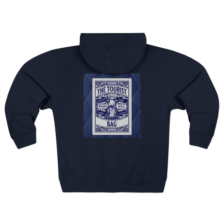 The Roamer’s Companion - Unisex Zip Hoodie (Navy)