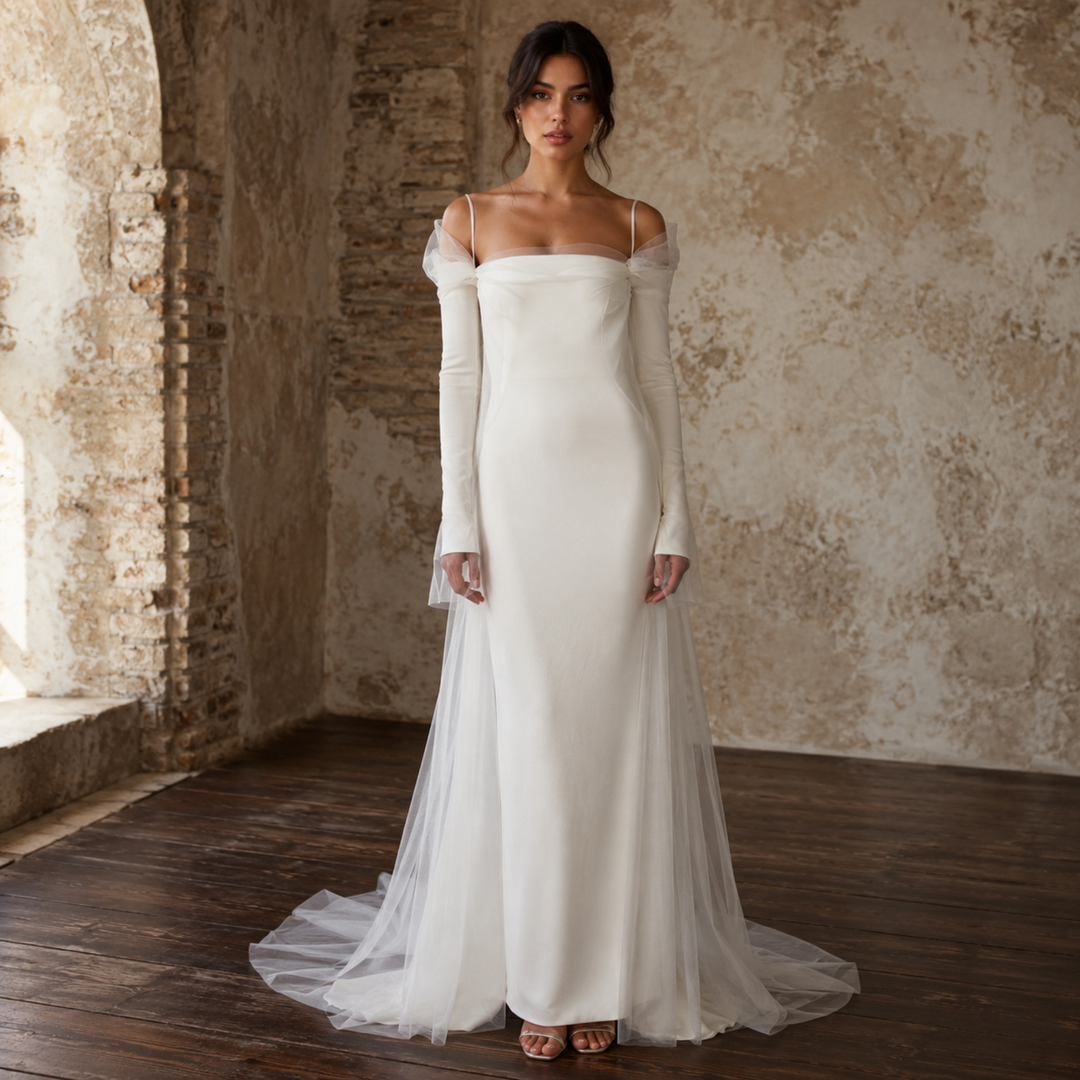 Moonlit Mountain Luxe Destination Bridal Gown