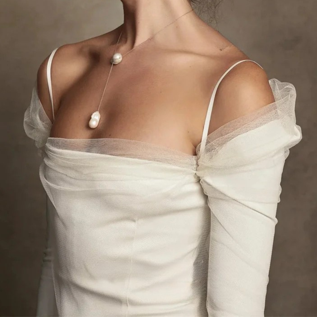 Pearl Union Moonlit Mountain Luxe Destination Bridal Gown