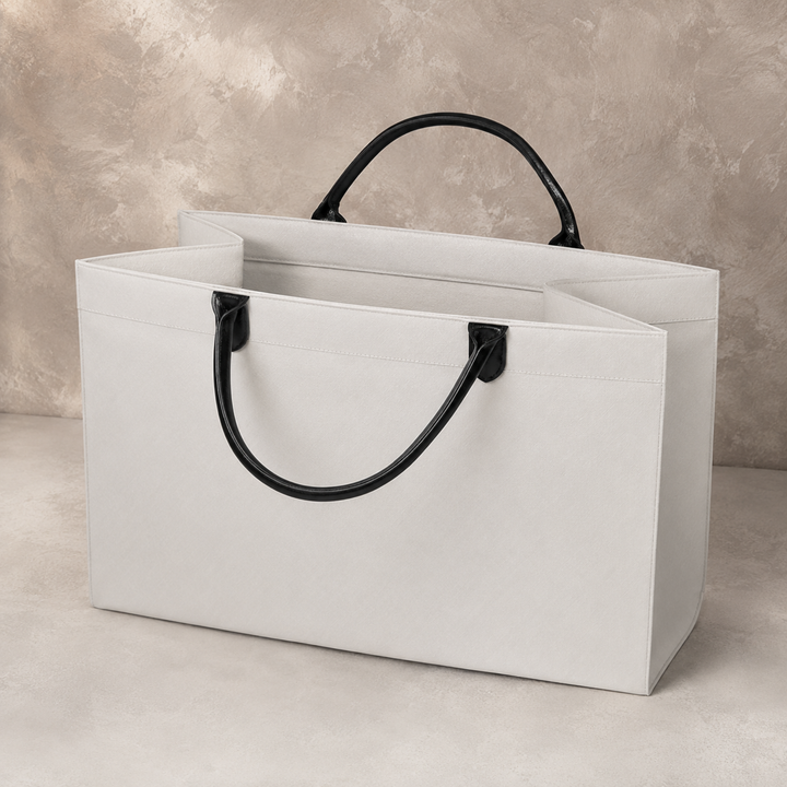 Personalized Bridal Carryall Bag  —   Luxury Weekender & Honeymoon Travel Bag