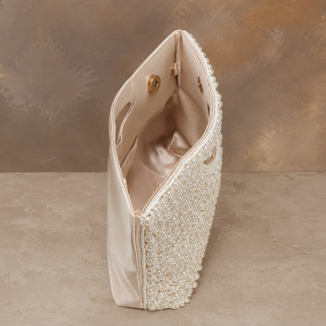 Pearl Heirloom Bridal Clutch