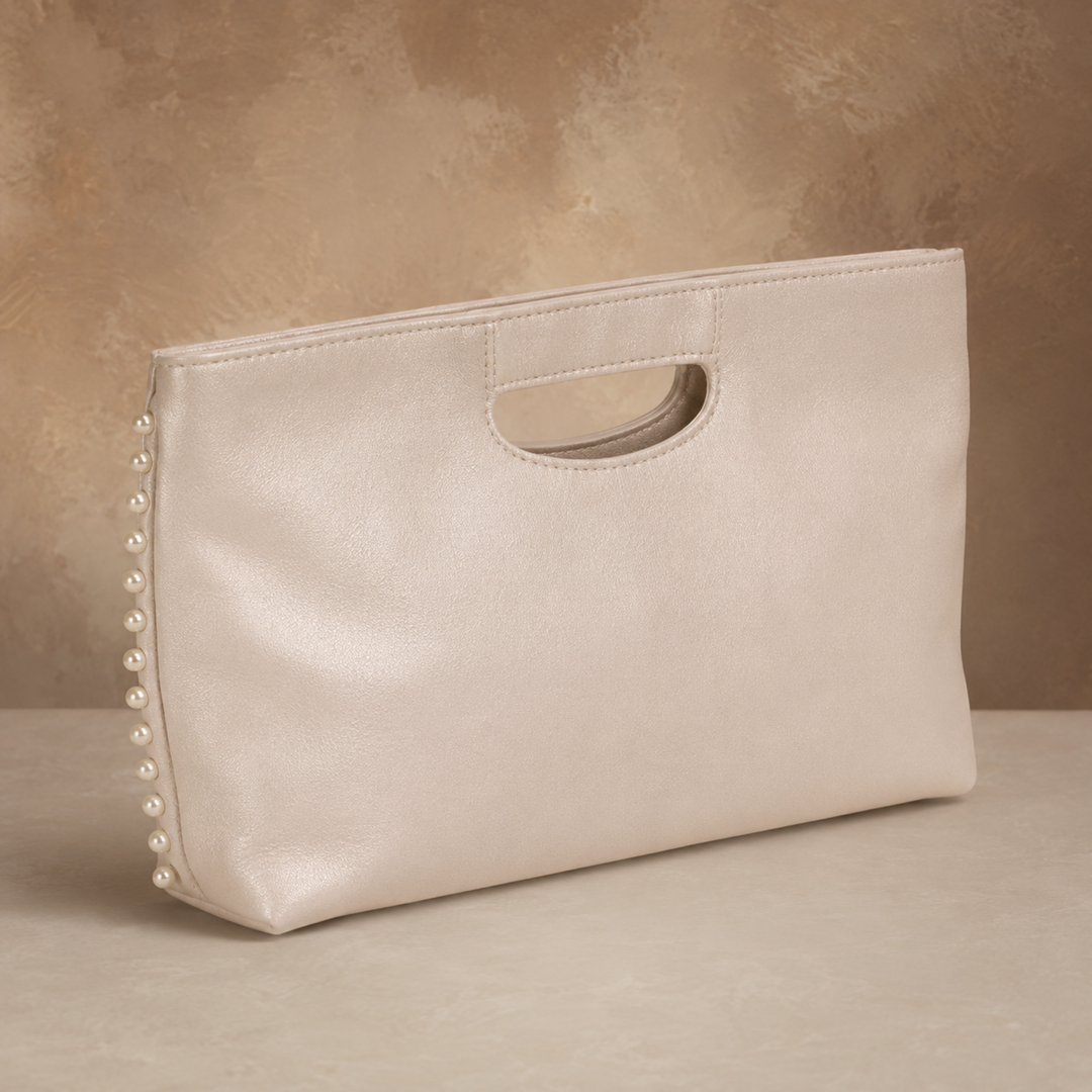 Pearl Heirloom Bridal Clutch