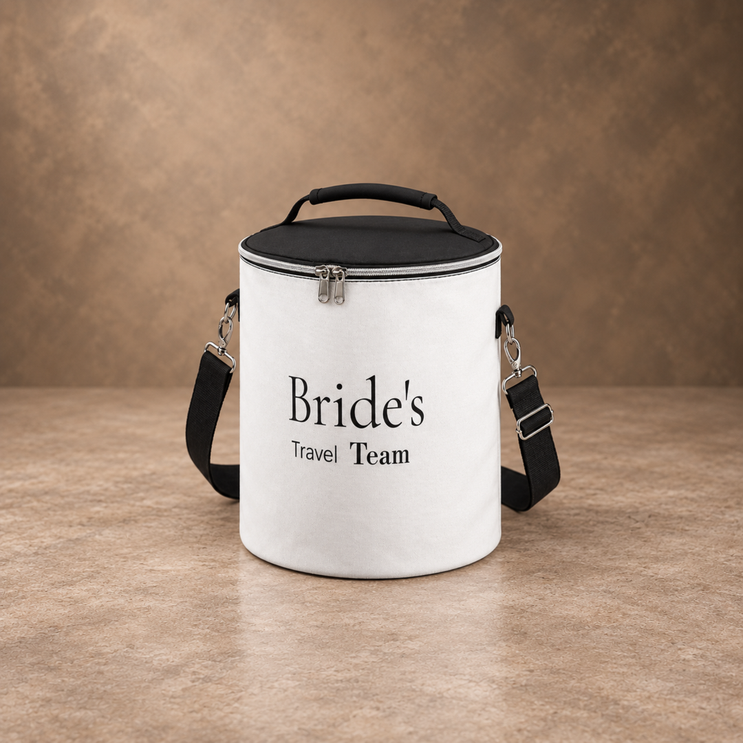 Bride’s Travel Team Insulated Bridal Cooler Bag