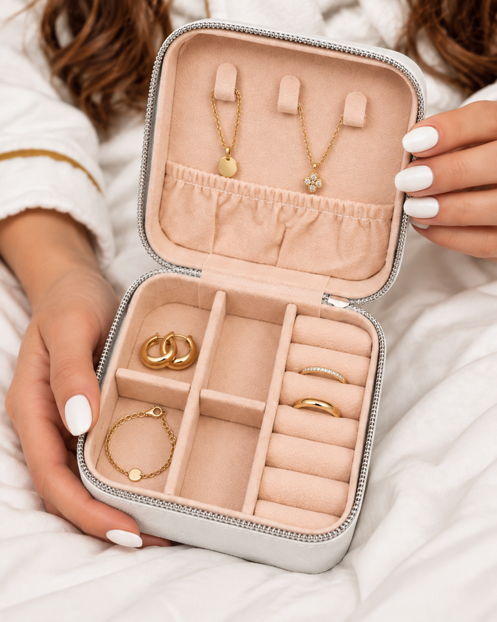 Pearl Union Mrs est. 2026  Jewelry Travel Case