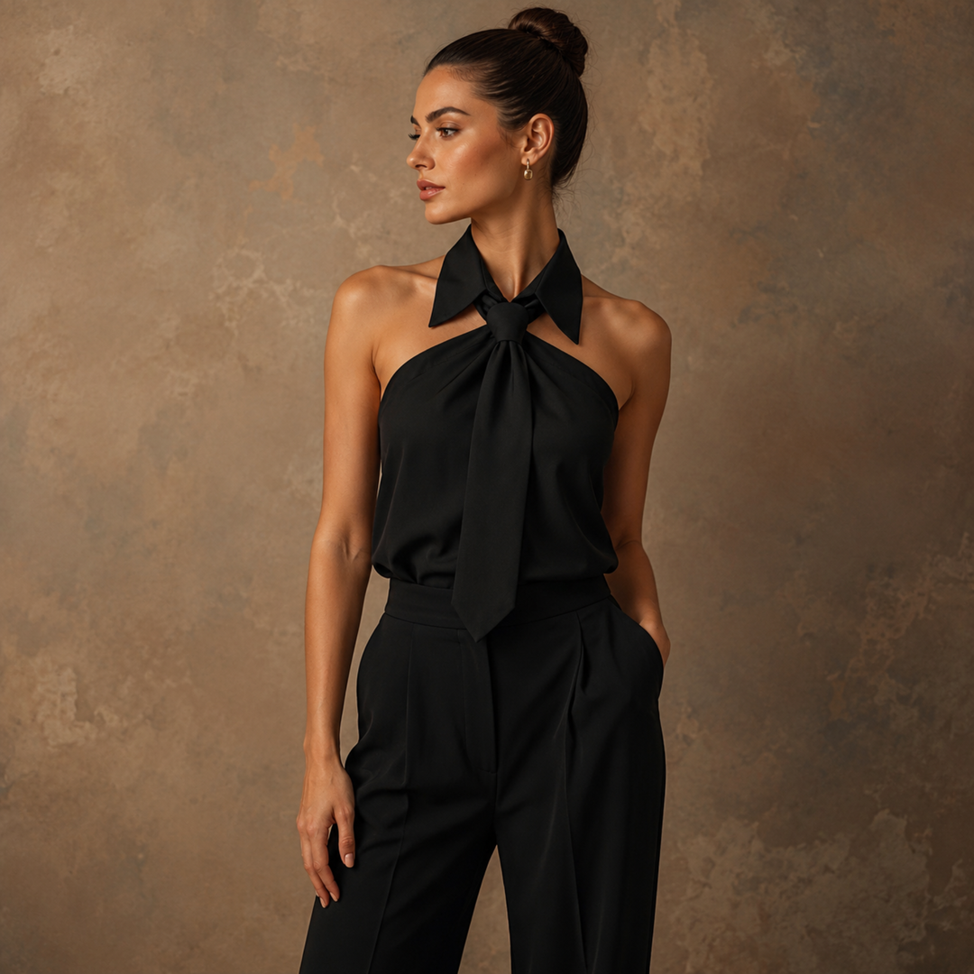 Midnight Society Halter Blouse