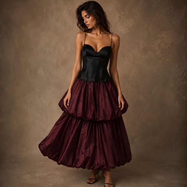 Crimson Promise Couture Bubble Skirt