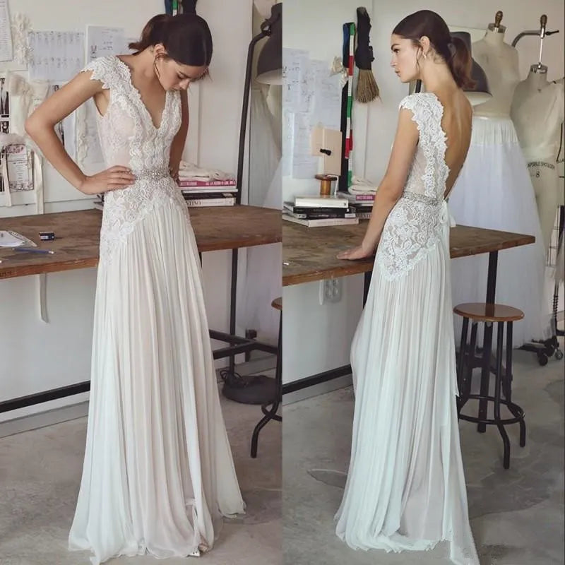 Pearl Union Jardin Étoile Ivory Lace Garden Bridal Gown