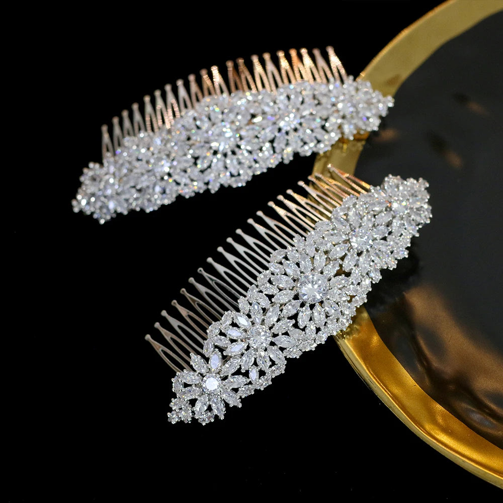 Celestial Bloom Bridal Hair Comb