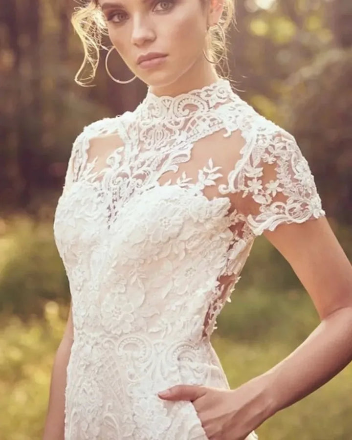 Pearl Union Ivory Whispering Meadow Lace Bridal Jumpsuit