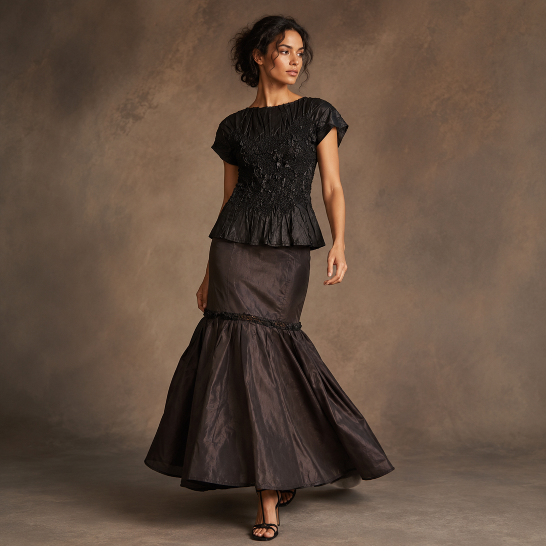 Chocolate Amour Couture Mermaid Skirt