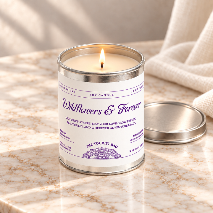 Wildflowers & Forever Coconut Soy Candle – 16 oz.