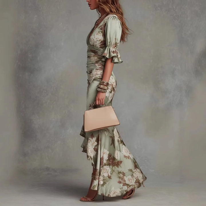 Sage Garden Reverie Maxi Dress