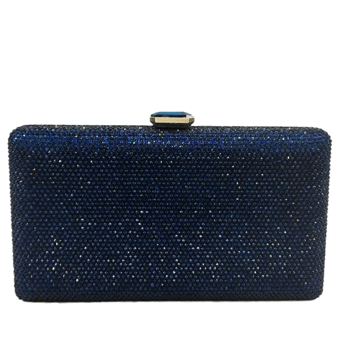 Sapphire Nights Crystal Clutch