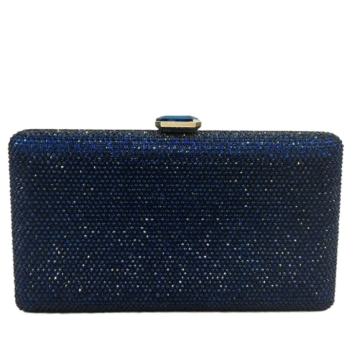 Sapphire Nights Crystal Clutch