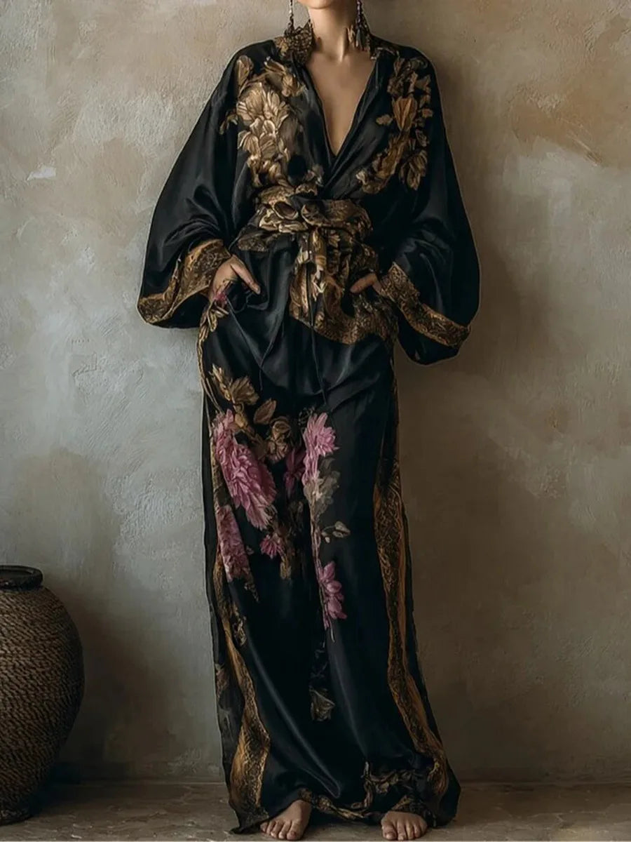 Midnight Romance Palazzo Honeymoon Set