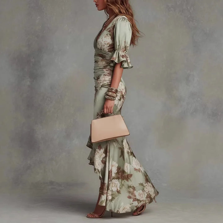 Sage Garden Reverie Maxi Dress