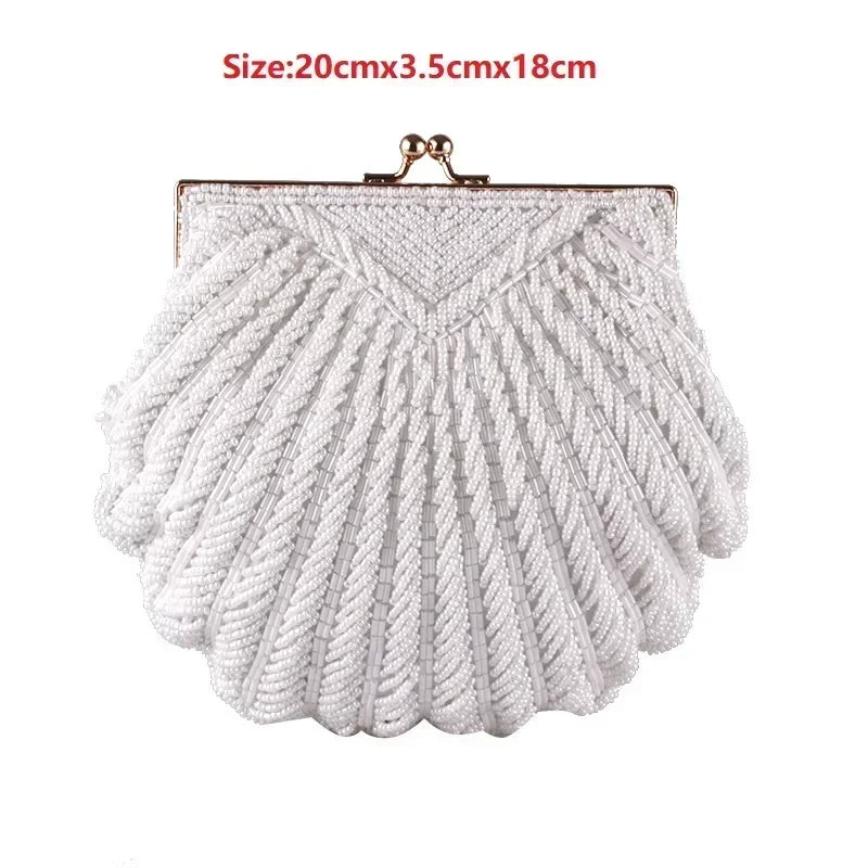 Pearl Union Seashell Reverie Clutch