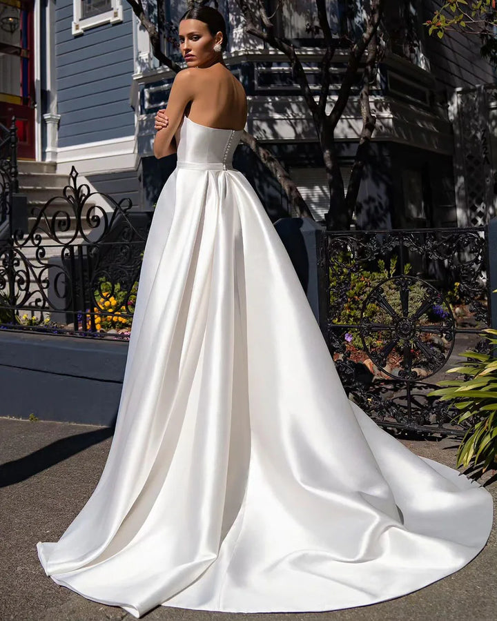 Pearl Union Metropolitan Grace Satin Bridal Gown
