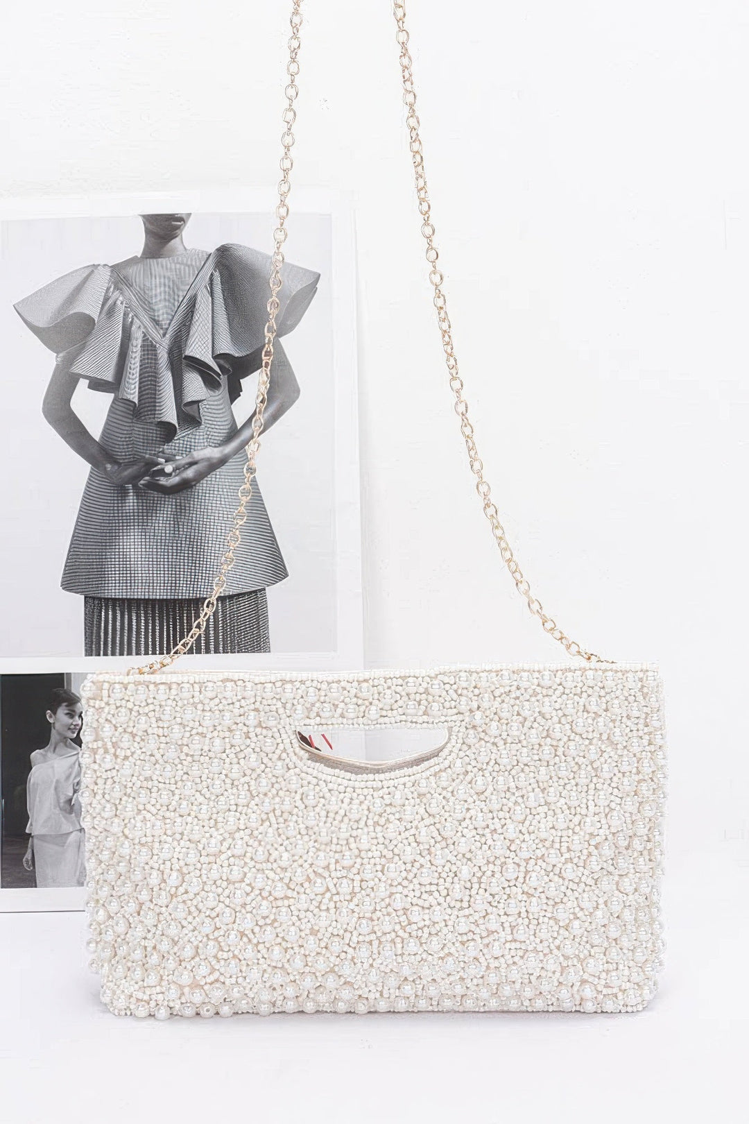 Pearl Heirloom Bridal Clutch