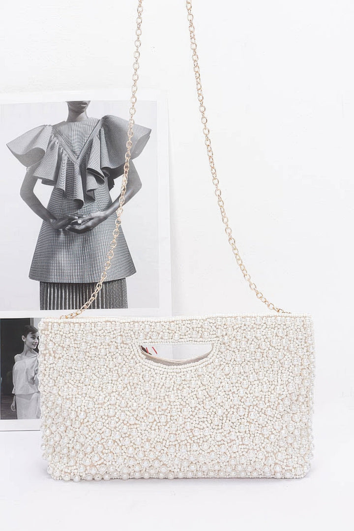 Pearl Heirloom Bridal Clutch