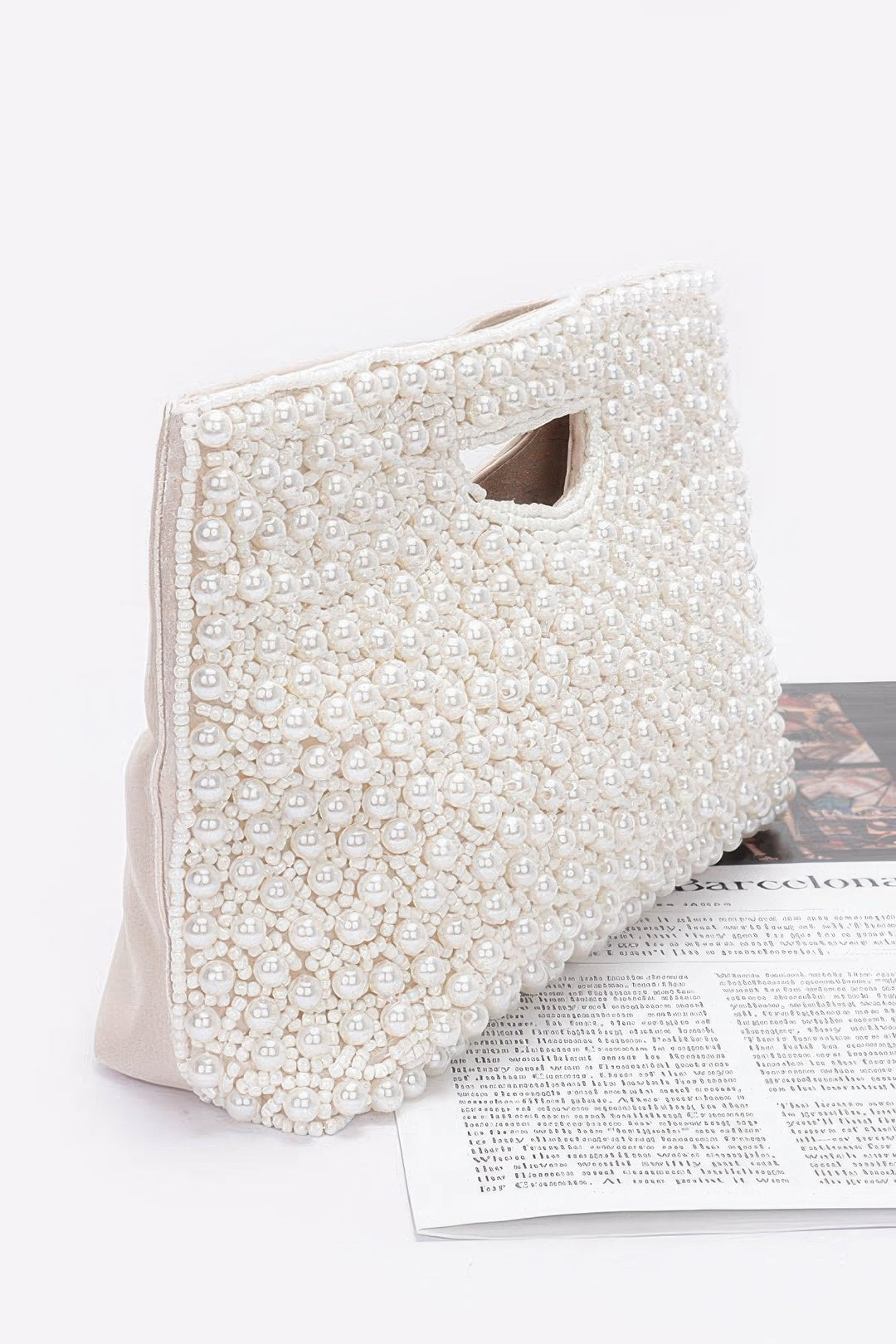 Pearl Heirloom Bridal Clutch